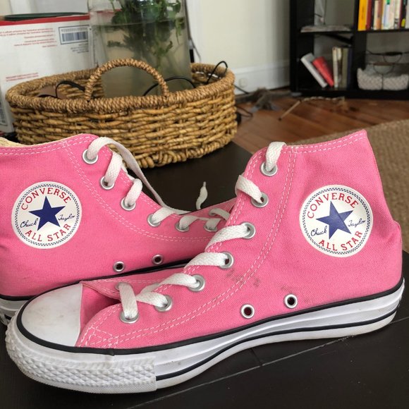 Converse Shoes | Bubblegum Pink Converse High Tops | Poshmark